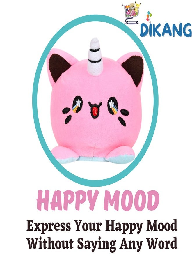 DIKANG Reversible Cat Plushie Soft Toys for Kids | Kids Soft Toy, Baby Toys, Birthday Gift for Girls and Boys | Plush Soft Toys for Kids (15 cm, Reversible Cat (Pink/Sky Blue)) - Image 5